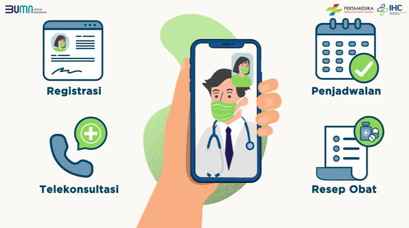 ID IHC Telemed - Aplikasi Layanan Telemedicine Pertamedika IHC